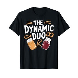 The Dynamic Duo Peanut Butter Jelly T Shirt Cute & Funny T-Shirt