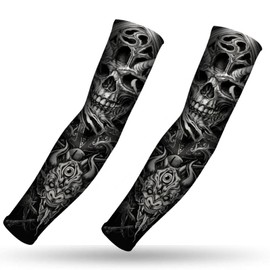 Gaming Sleeve UV Sun Protection Arm Sleeves for Men UPF 50+ Tattoo Cooling Sleeve for Women (Soul Memorial)