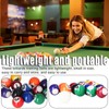 lvifloae 25mm Mini Billiard Ball Complete Set of 16 Balls