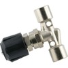 Fitting Parts Needle Shut-Off Valves with Bulkhead Thread for Panel