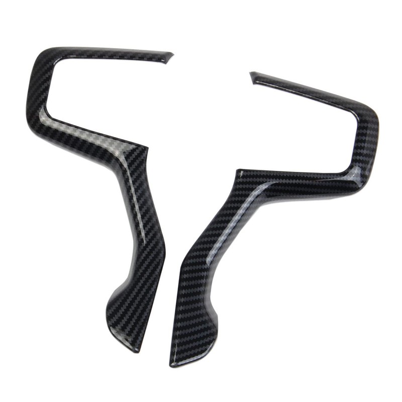 Fewshaw Carbon Fiber Steering Wheel Cover Molding Trims Accessoriess for