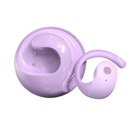 XINLINSHOE Translation Earbuds Real Time 144 Ai Headphones Language Translation 3 in 1 Audifonos Traductores Wireless Bluetooth 5.3 Hy-T26 Pro Language Translator for Travel and Business(Purple)