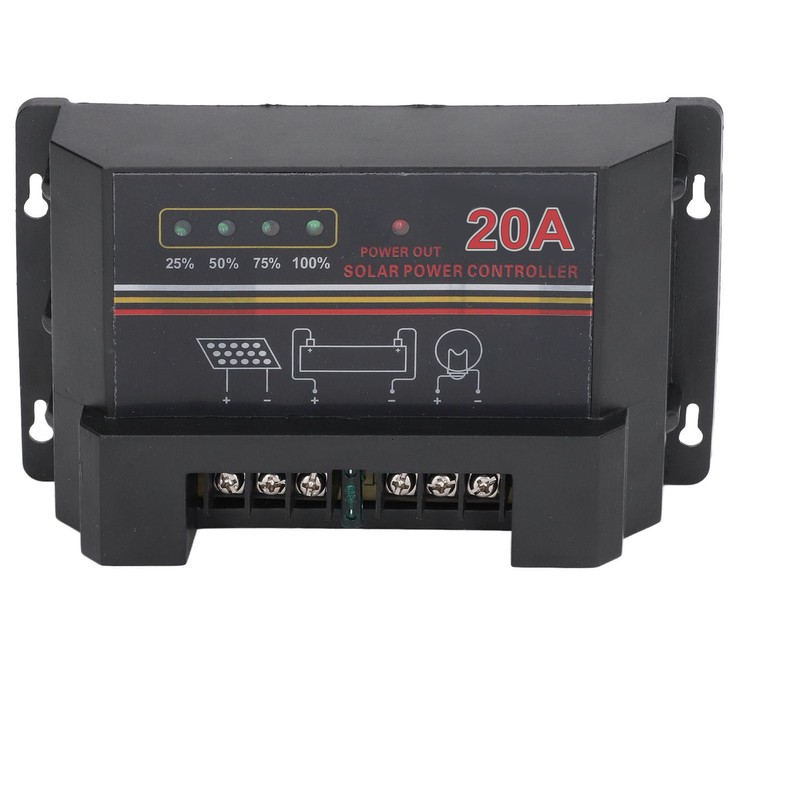 Solar Charge Discharge Controller High Speed CPU Microprocessor Multiple Protections