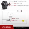 Nilight 5PCS LED Lighted Rocker Switch 12V Illuminated ON Off