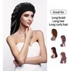 CMD 2 Pack Satin Sleep Cap for Long Hair Dreadlock