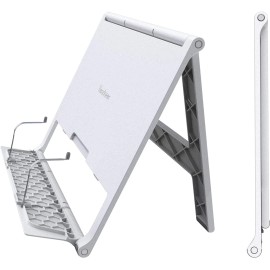 Reodoeer Adjustable Book Document Stand Multi Angle Lightweight White For Home Office