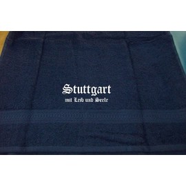 Stuttgart – with Body and Soul; Family Bath Towel, multicolour, 70x140 cm