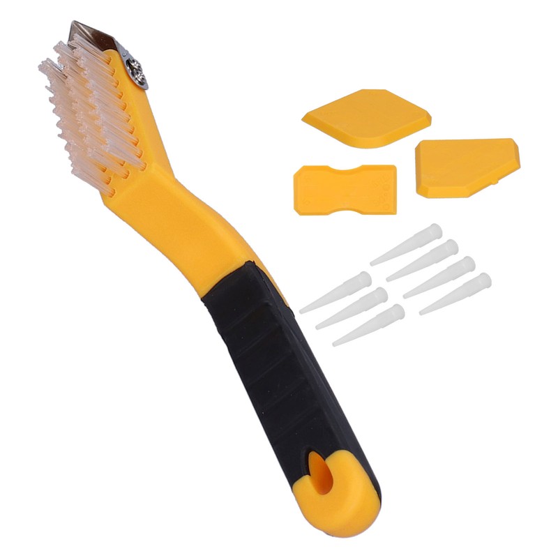 11Pcs Caulking Tool Silicone Grout Scraper Glue Remover Cleaner Set