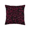 Watermelon Red Print Leopard Cheetah Animal Print Watermelon Red Cheetah