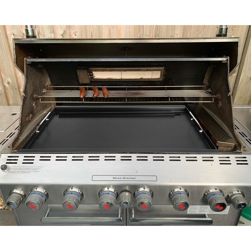Full-Size Griddle Inserts for Weber Summit 600 Series Grills, Flat