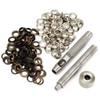Grommets Eyelets, Eyelets Set Rust-free 100PCS 4mm Eyelets With Punch