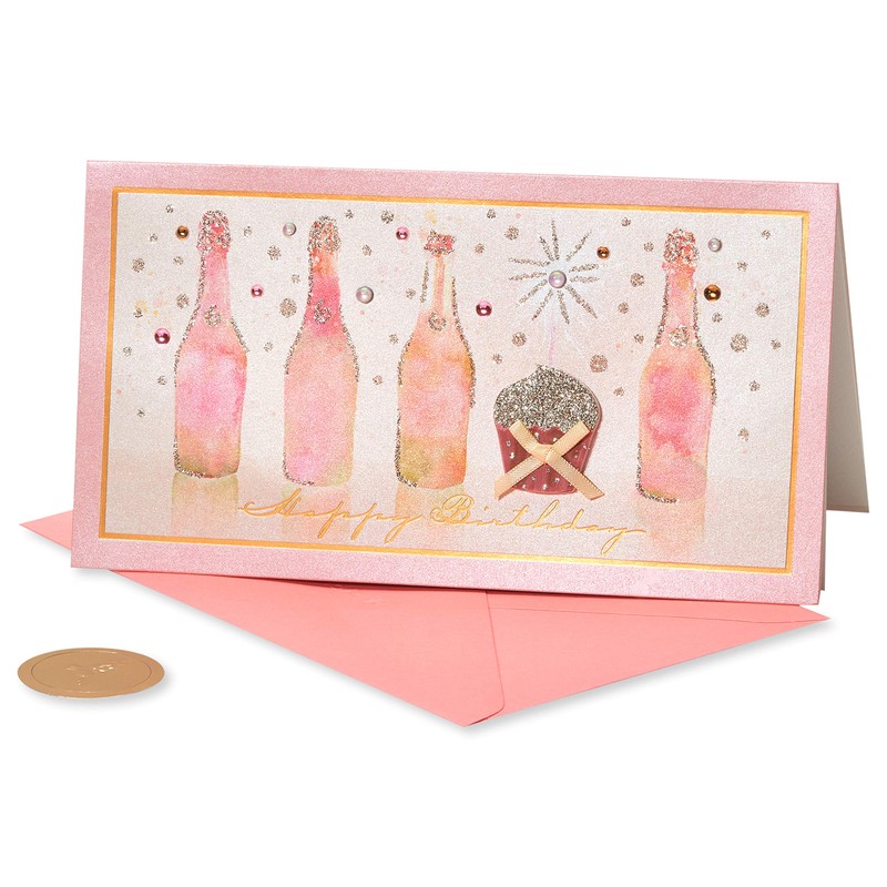 Papyrus Birthday Card for Her (Cupcake & Bubbly Kind of