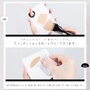 DayaEmmoTQ Foundation Brush, Compatible with Liquid Foundations, Fishtail Shape, Fiber