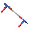 AN8 Braided Dual Feed Fuel Line Kit Carb Fittings for