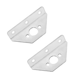 Windshield Wiper Repair Kit Stainless Steel Mounting Brackets Compatible for Peterbilt 379 388 389 – 2 PCS