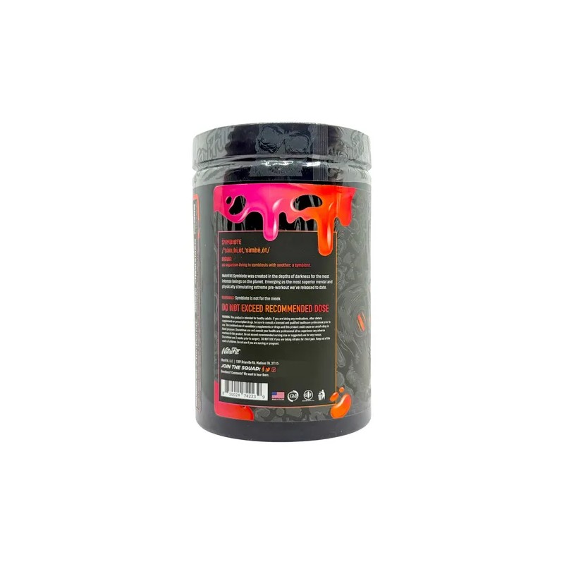 Preentreno Symbiote 380 G Apocalyptic Sherbet Nutrifitt Sorbete De Arcoiris