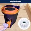 3 Pack spin mop Bucket Clutch, Replacement Bearing for O-Cedar/Vilida,