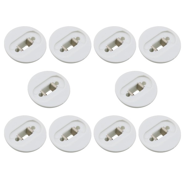 heyous 10PCS R17D to G13 Lamp Holder Adapter G13 Female