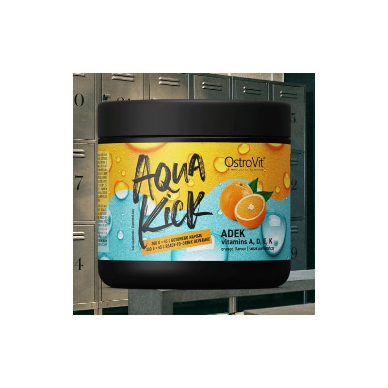 OstroVit ADEK Aqua Kick (300 g) - Orange