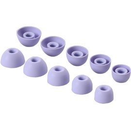 Replacement Eartips Silicone Buds Ear Tips Set for Powerbeats pro 2 Wireless Earbuds,5 Pairs (Hyper Purple)