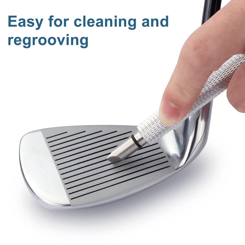 Bulex Golf Club Groove Sharpener, Re-Grooving Tool and Cleaner for