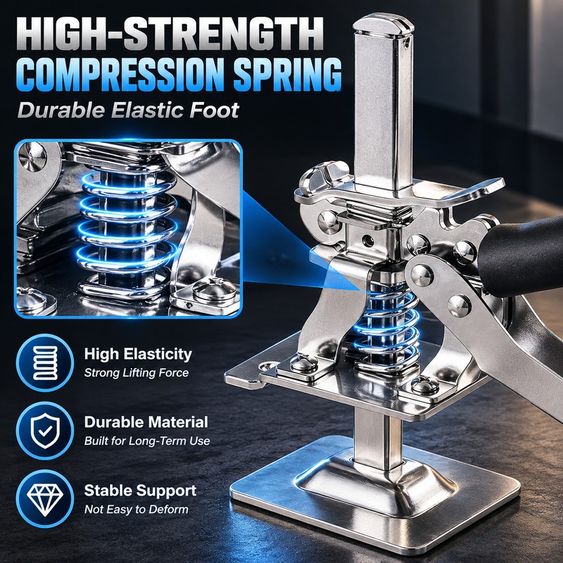 Labor-Saving Arm Jack for Installation – Adjustable Metal Lifting Tool
