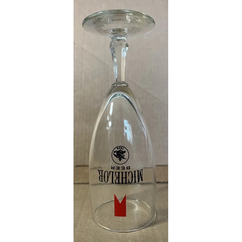 Michelob Vintage Michelob Beer 7-3/4" Stemmed 10 fl oz Pilsner