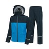 Dekomere Kids Rain Suit Boys Girls Rain Jacket with Flap