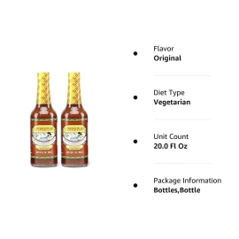 The Pepper Plant Original California Hot Pepper Sauce Pack Of 2 10 Fl Oz Bottles