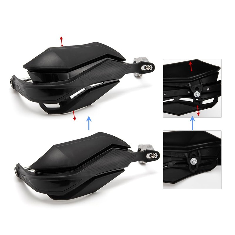 Motorcycle Handguard Universal 22mm 25mm 28mm Grip Protection Shield Motorcycle