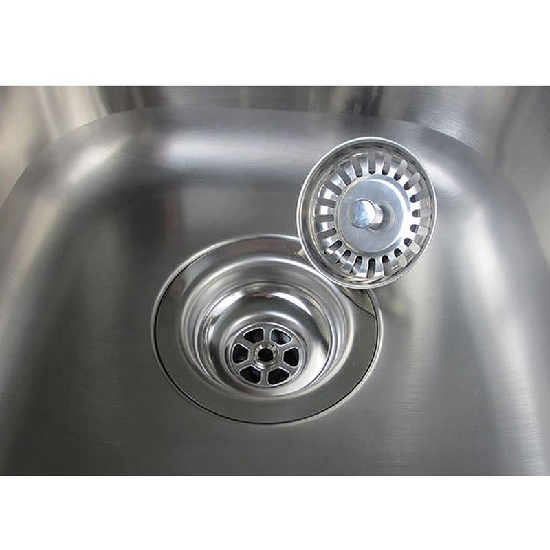 Kitchen Sink Collection, 114mm Kitchen Stainless Steel Sink Drain Strainer
