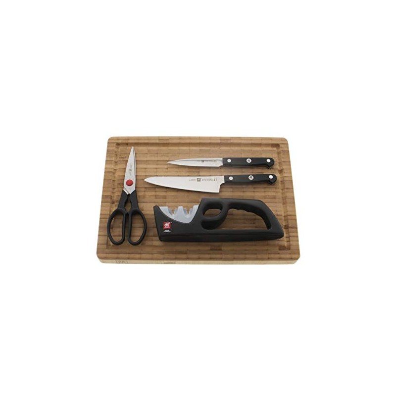 ZWILLING Gourmet 5-pc Knife & Cutting Board Set