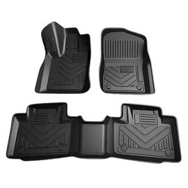 WAYAYKA Floor Mats for Jeep Grand Cherokee 5-Seat 2016-2022 - All-Weather Protection, Custom Fit, Rugged Durability - Perfect for Off-Road Adventures and Daily Commutes