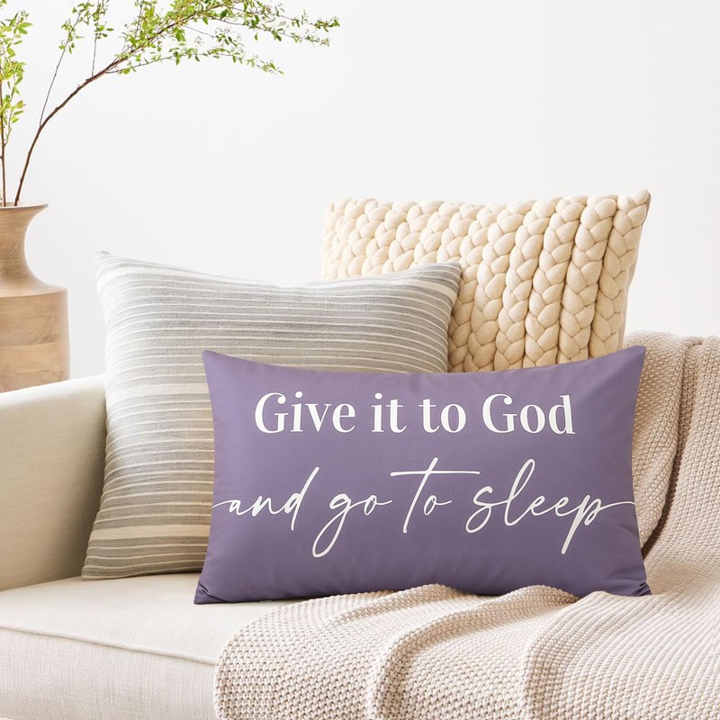 OTOSTAR Give It to God and Go to Sleep Decorative
