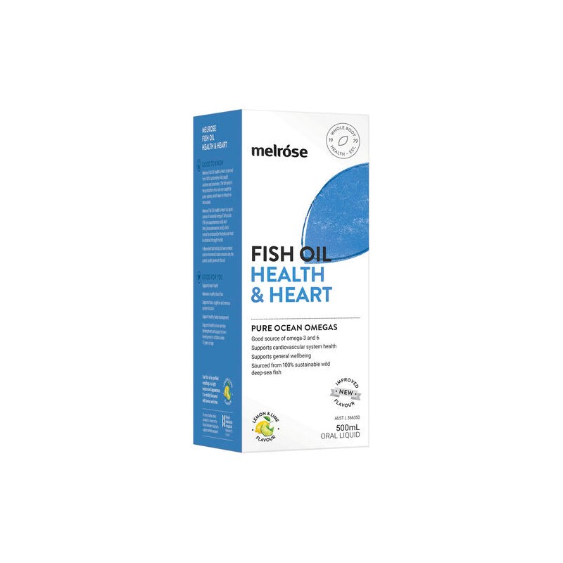 Melrose Fish Oil (Health & Heart) 500mL