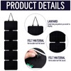 Pin Badge Display, Earring Storage Organiser 5 Sheet Hanging Jewellery