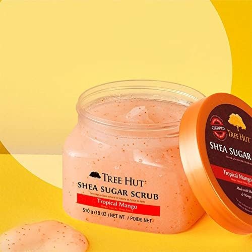 Tree Hut Set 2 Exfoliantes Corporales Mango Tropical  Coco Colada
