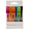Arm Company Mozaik MZMMTFMX48 Colorful Mini Forks, Green/Blue/Orange/Yellow/Pink/Purple, 3.9 inches