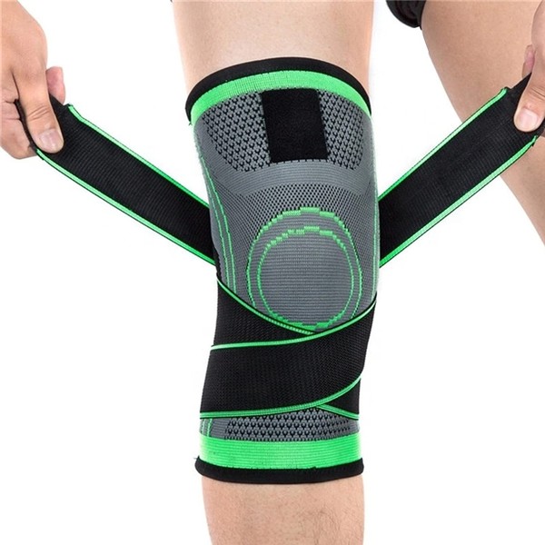 Rosarden Knee Brace Compression Sleeve Professional Knee Pad Joint Pain Prevention Arthritis Running Football Workout Gym for Men Women (Single,