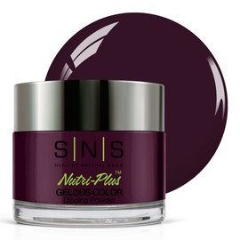 SNS Nail Dip Powder, Gelous Color Dipping Powder - All I Want (Purple/Violet), EE04 - Long-Lasting Acrylic Nail Color & Polish Lasts 14 Days - Low-Odor & No UV Lamp - 1.5 Oz