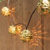 Decorative Lantern String Lights, Outdoor Plug in Hanging Lights with