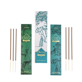 Carnatia Man Cave Incense Set – 2 Intense, Pheromone-Infused Scents | Rugged, Long-Lasting Aromas for Power, Focus & Elevated Vibe!
