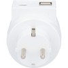 Unitec UNITEC Zwischenstecker mit 1x Schuko, 1x USB Typ C