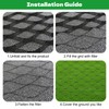 Gravel Ground Grid, 2" Thick Plastic Geo Grid Driveway Stabilizer