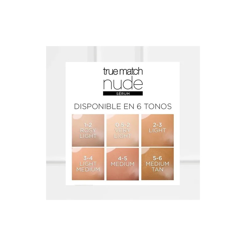 Serum L'oréal Paris True Match Nude Con Color 30ml