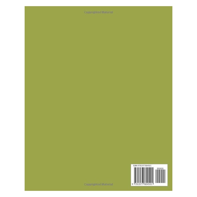  Journal: Field of Flowers (Green and Pink) 8x10 -