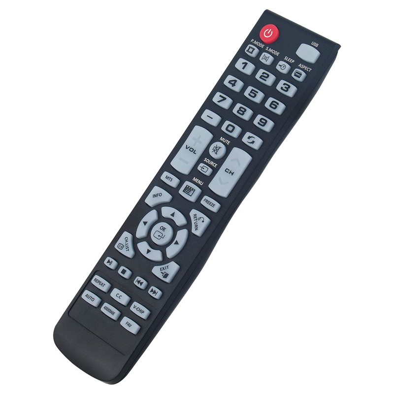 Replacement TV Remote Control Compatible with Element LCD LED TV