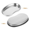 LABRIMP Stainless Steel Kidney Tray for Tattoo Supplies Organizer Ergonomic