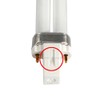 Satco 13 Watt Compact Fluorescent Twin Tube 2-Pin Light Bulb
