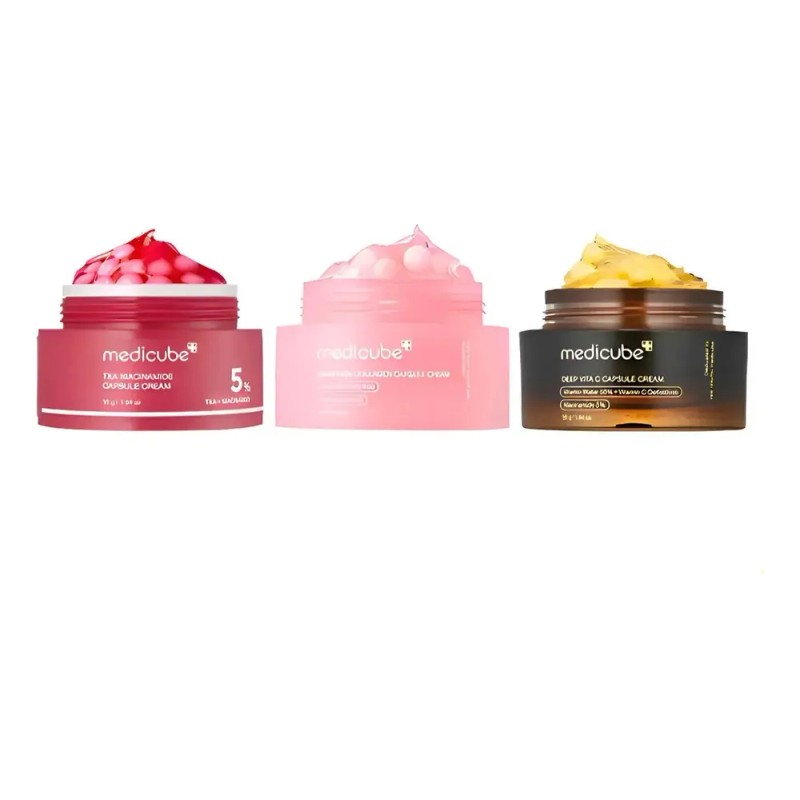 A Aw Medicube Juego De Tres Piezas Para Piel Desigual